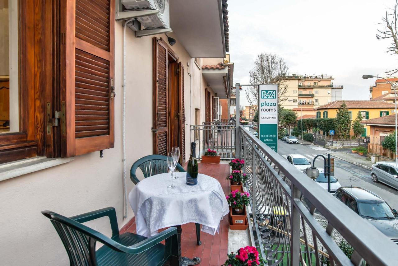 Plaza Rooms Ciampino Bagian luar foto